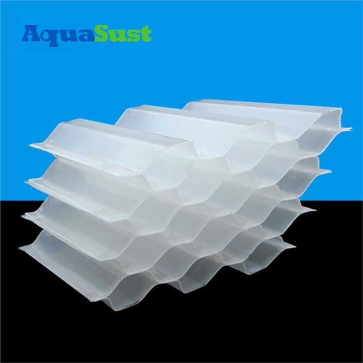 Lamella plate tube pemukim media pengemasan media minum air limbah air