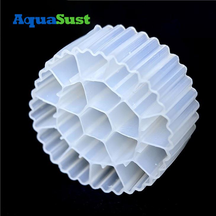 Media mbbr 100% virgin hdpe biofilm filter media
