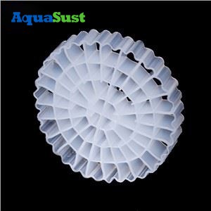 100% Virgin HDPE Bahan MBBR Bio Carrier Design Plant